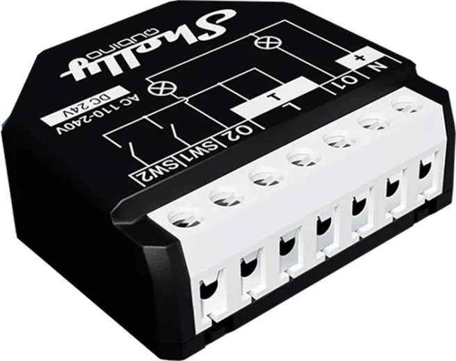 Shelly Wave 2PM smart light switch (Z-Wave Long Range), 2 channels
