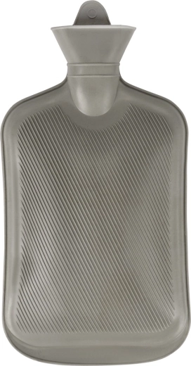 Durable rubber bottle with secure cap