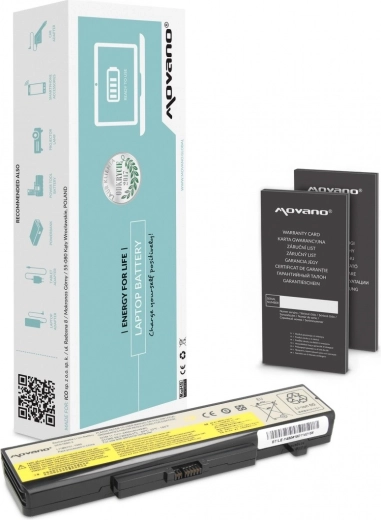 Батерия Movano за Lenovo G500, G505, G510, G580, G585 и G700, 4400 mAh