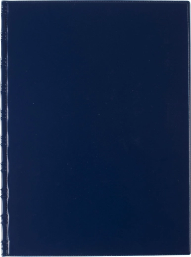 A4 Folder with Multiple Pockets Classic Blue