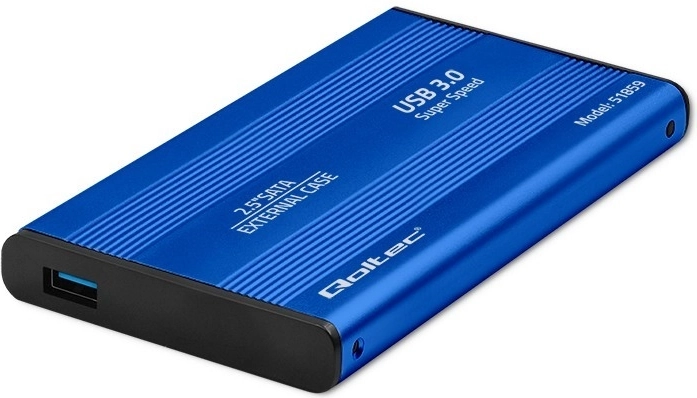Външен корпус за HDD/SSD 2.5" SATA3 USB 3.0 Син