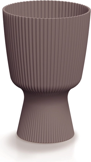 Milly Round Flowerpot 14.6 cm marsala