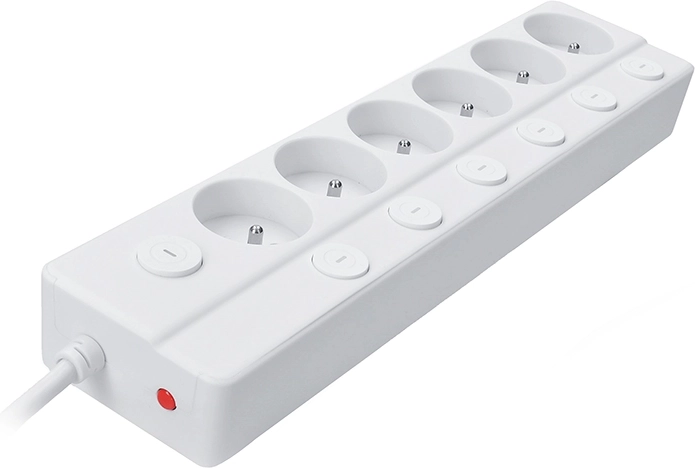 Main switch for the entire extension lead