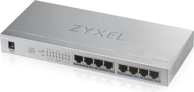 Zyxel GS1008HP 8-портов гигабитов PoE+ суич