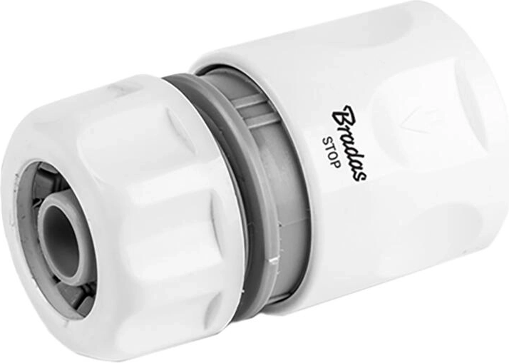Stop quick connector 1/2 WHITE LINE