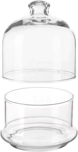 The cloche helps protect food
