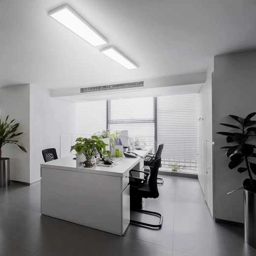 Reduced glare for comfortable work