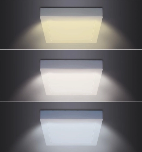 Adjustable light color (CCT 3000/4000/6000 K)