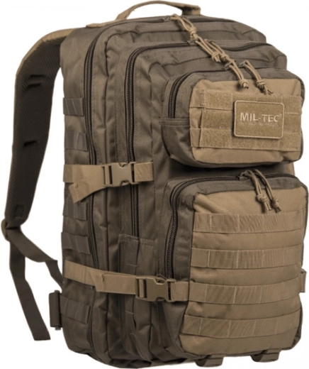 Mil-Tec US Assault Pack Ranger Large тактическа раница 36 l olive/coyote