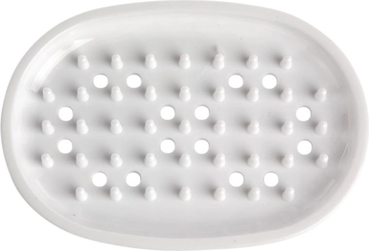 Drainage holes for drier soap