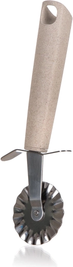 Straight pastry wheel NATURAL 21 cm