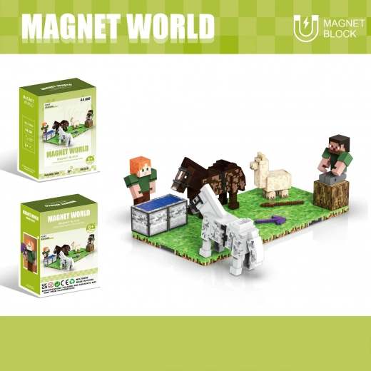 Конструктор Magnet World Пощенски спирки