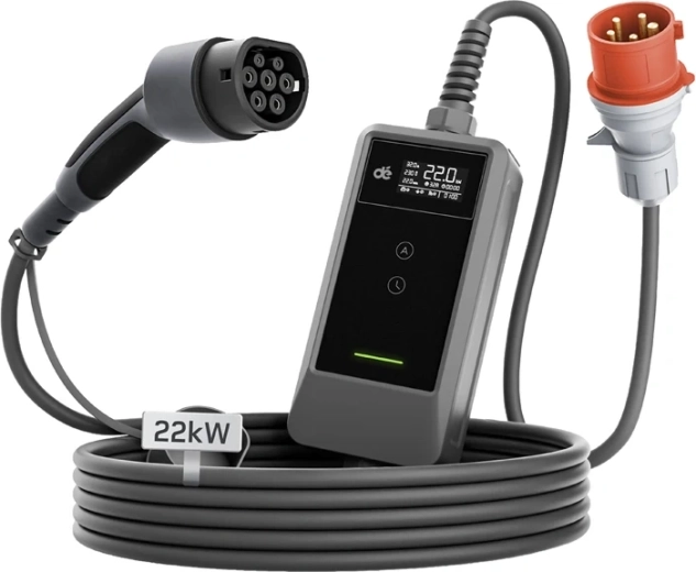 Преносимо зарядно устройство за електромобили DEPOW Traveler Set 22 kW