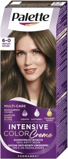 Palette Intensive Color Creme 6-0 тъмно руса, 50 ml