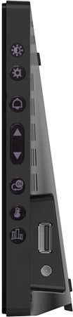 Лесно управление: докосване + странични бутони, USB захранване