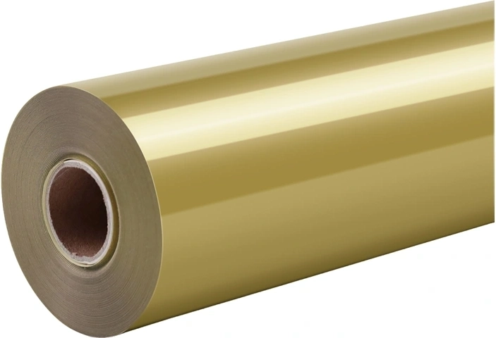 Термотрансферно фолио HTVRONT Pure златно 30,5 cm × 1,8 m