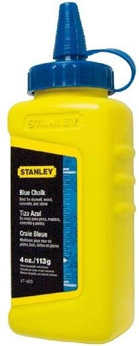 Chalk Powder 115 g STANLEY, blue
