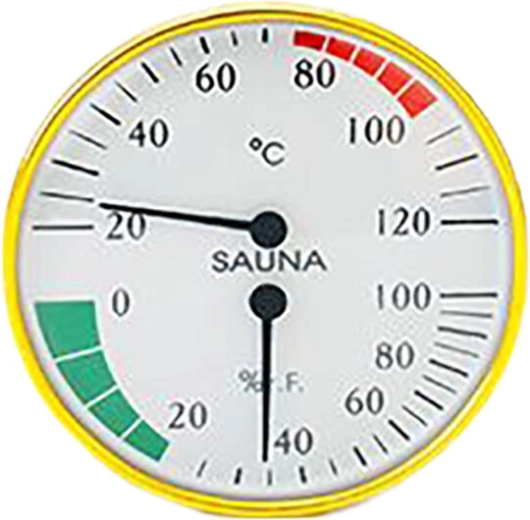 Hygrometer with Thermometer for Sauna