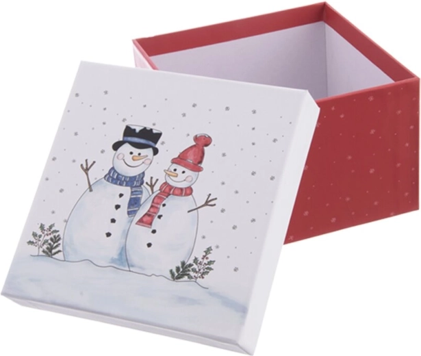 Practical lid and sturdy shape for easy wrapping