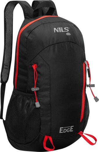 Lightweight foldable hiking backpack NILS Camp Edge 22 L black