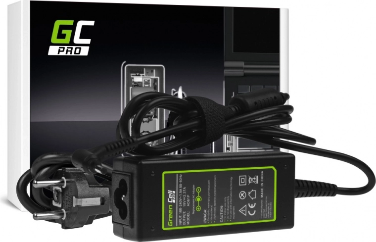 Green Cell PRO 19V 2.37A 45W Power Adapter for ASUS UX21E (3.0 × 1.1 mm)