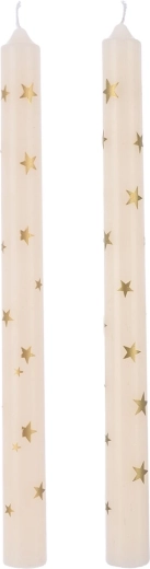 Mixed designs with gold stars