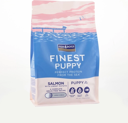 Kibble for puppies salmon with sweet potatoes 6 kg FISH4DOGS