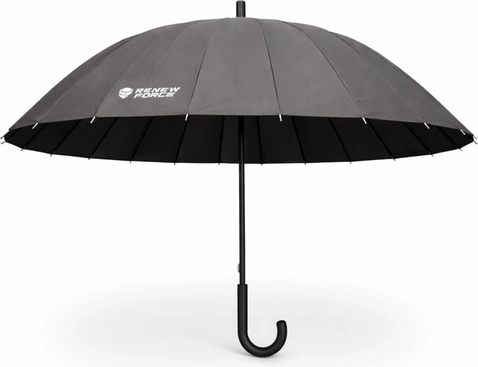 Classic manually opened Renew Force umbrella with 24 ribs, 120 cm