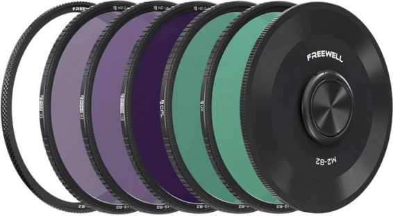 Комплект магнитни филтри Freewell M2 Quick Swap 82 mm (ND8/ND64/ND1000/CPL/UV)