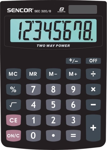 Sencor Desktop Calculator with an Eight-Digit Display