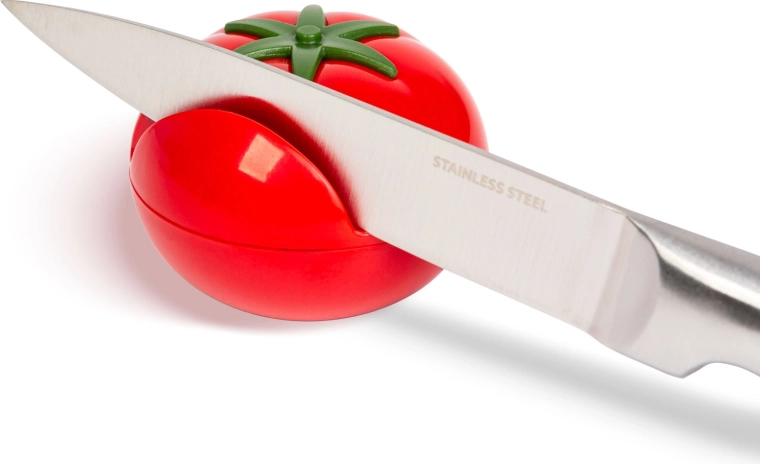 Tomato-Shaped Knife Sharpener