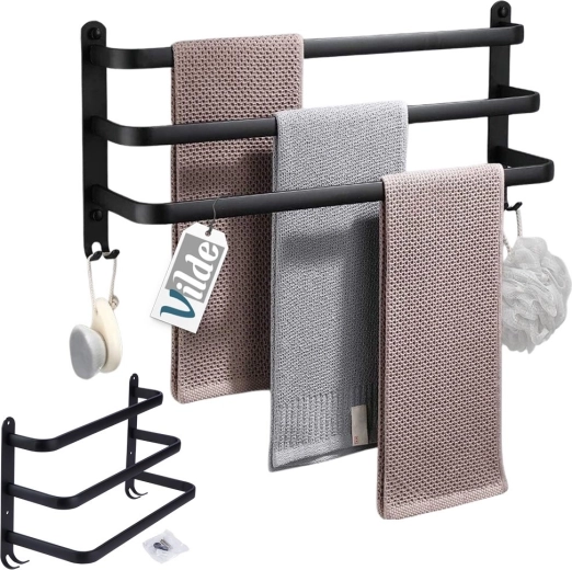 Sturdy metal construction and easy installation