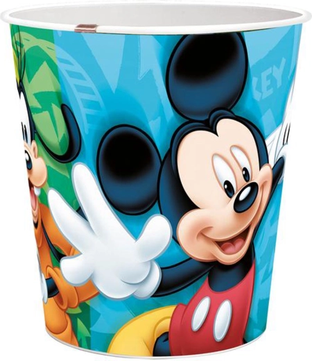 MICKEY Waste Bin 5 L Plastic, Diameter 21 cm