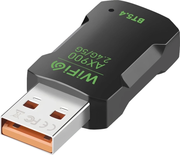 RENEW FORCE USB Wi-Fi 6 Adapter with Bluetooth 5.4