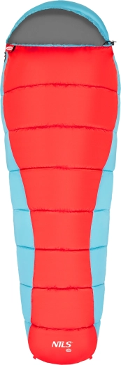 NILS Camp NC2012 Mummy Sleeping Bag red–blue