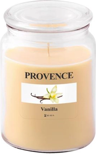 Scented candle in glass PROVENCE vanilla 95 hours