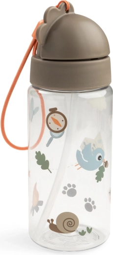 Done by Deer бутилка с накрайник Tiny trails пясъчна 350 ml
