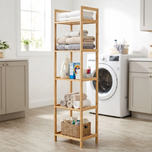 Space-saving shelf for any room