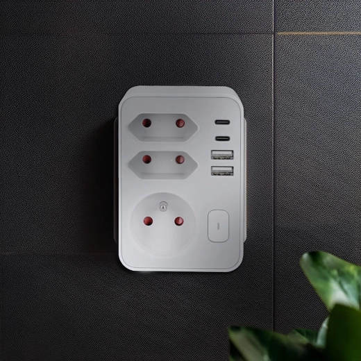 Fast charging via USB-A and USB-C