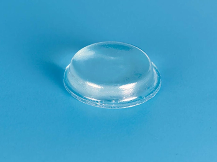 Self-adhesive clear cylindrical bumper 12.7 × 3.5 mm (5 pcs)