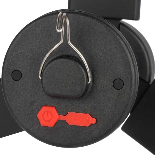 USB charging and up to 4 hours of runtime
