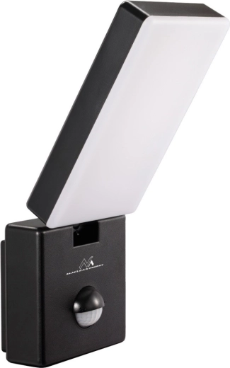 Външна LED стенна лампа с PIR сензор 10 W, IP65, 4000 K