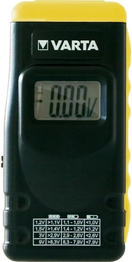 Varta LCD digital battery tester