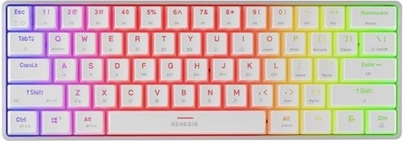 Genesis Thor 660 g2 безжична механична клавиатура US RGB бяла