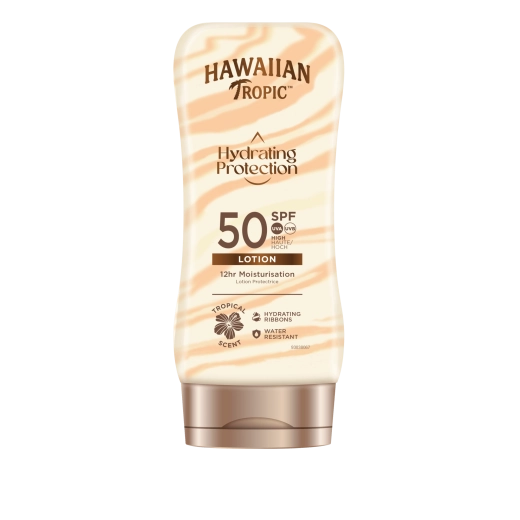 Hawaiian Tropic хидратиращо слънцезащитно мляко SPF 50 180 мл