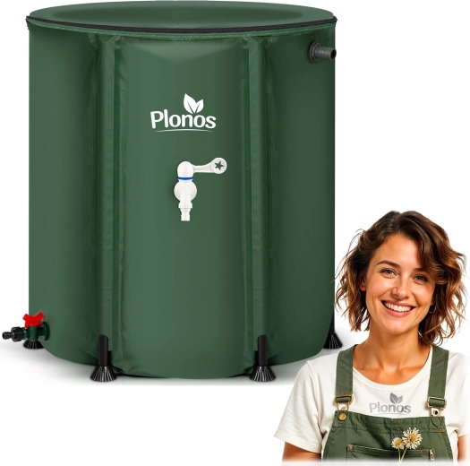 Plonos collapsible rainwater barrel 200 l