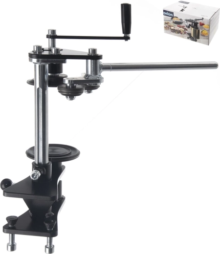 Mechanical steel can sealer