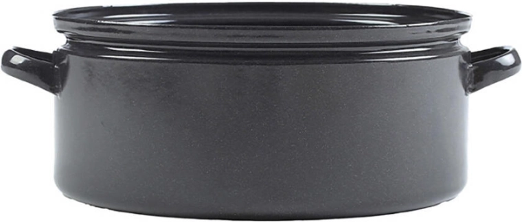 Enamelled steel casserole 32 cm, 10 l
