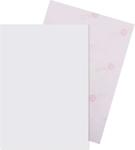 HTVRONT heat transfer paper for dark fabrics A4 (8 sheets)