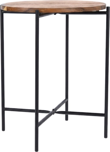 Sturdy metal construction for stability